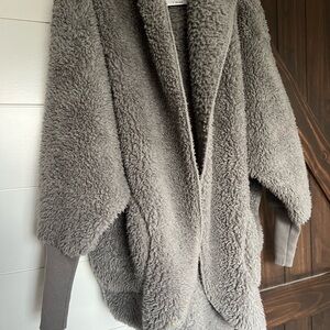 Nordic Beach Sherpa Jacket - Gray